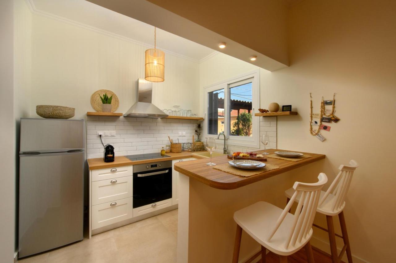 La Maisonette House In The Heart Of Liapades Close To Rovinia Beach & Paleokastritsa 외부 사진